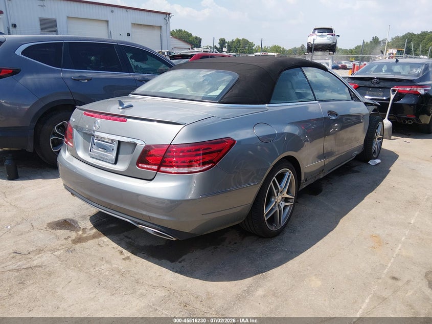 2014 Mercedes-benz E-klasse VIN WDDKK5KFXEF276200 IAAI salvage auction — FRONT END, Salvage (North Carolina), sold $1,450 on 2026-07-29 (photo 4)