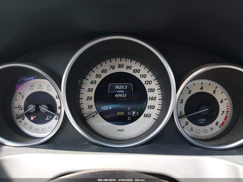 2014 Mercedes-benz E-klasse VIN WDDKK5KFXEF276200 IAAI salvage auction — FRONT END, Salvage (North Carolina), sold $1,450 on 2026-07-29 (photo 7)