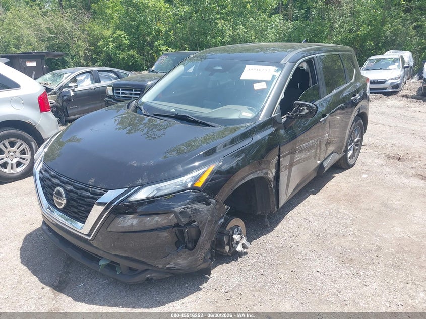 2021 Nissan Rogue VIN JN8AT3AA6MW018305 IAAI salvage auction — LEFT SIDE, Salvage (Ohio), sold $2,450 on 2026-07-28 (photo 2)