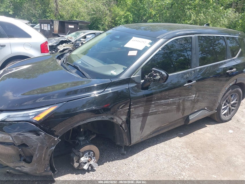 2021 Nissan Rogue VIN JN8AT3AA6MW018305 IAAI salvage auction — LEFT SIDE, Salvage (Ohio), sold $2,450 on 2026-07-28 (photo 6)