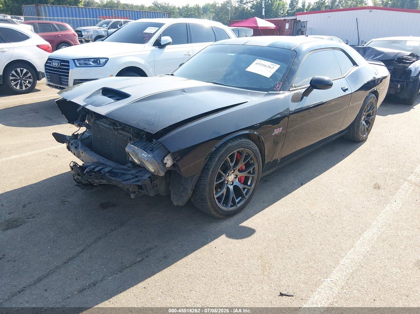 2016 Dodge Challenger VIN 2C3CDZDJ0GH275127 IAAI salvage auction — RIGHT FRONT, Wait Title, sold $7,250 on 2026-08-20 (photo 2)