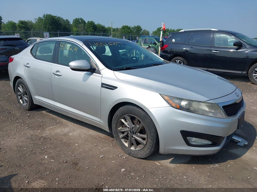 2012 Kia Optima VIN 5XXGN4A79CG081411 IAAI salvage auction — FRONT END, Mv-907A (New York), sold $25 on 2026-07-16 (photo 1)