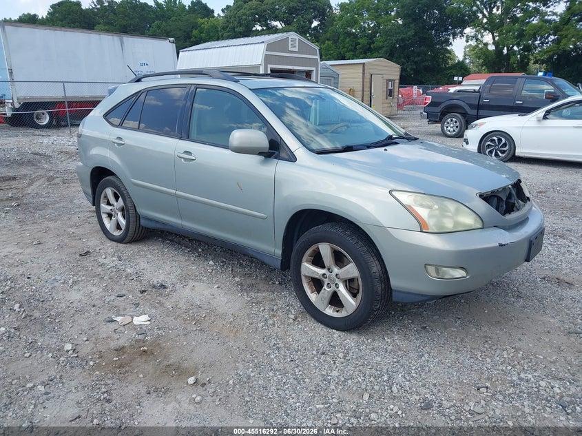 2004 Lexus Rx 330 VIN JTJGA31U140012174 IAAI salvage auction — LEFT SIDE, Salvage (Georgia), sold $800 on 2026-08-01 (photo 1)