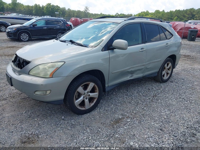 2004 Lexus Rx 330 VIN JTJGA31U140012174 IAAI salvage auction — LEFT SIDE, Salvage (Georgia), sold $800 on 2026-08-01 (photo 2)