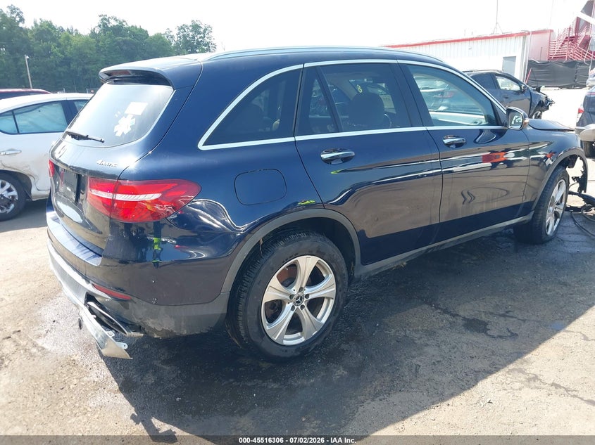 2017 Mercedes-benz Glc VIN WDC0G4KB2HV004349 IAAI salvage auction — FRONT END, Salvage - Greater Than 75% (Maryland), sold $4,150 on 2026-07-22 (photo 4)