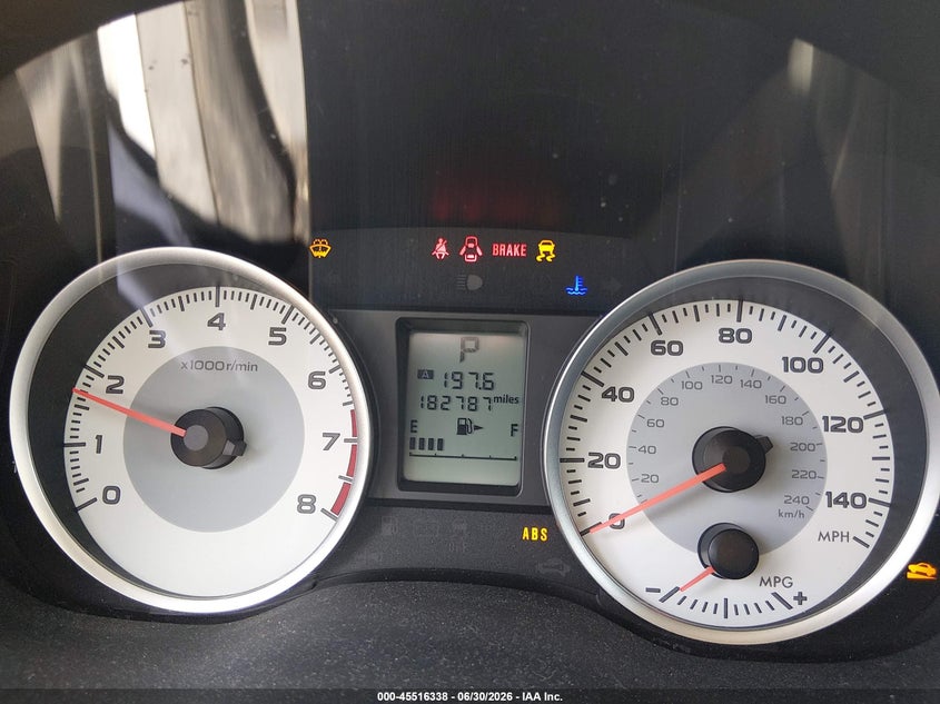 2013 Subaru Impreza VIN JF1GPAA68D2216200 IAAI salvage auction — NORMAL WEAR, Clear (North Carolina), sold $400 on 2026-07-29 (photo 7)