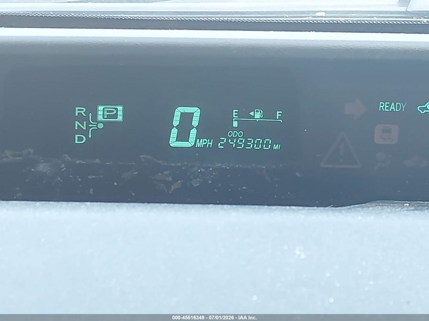 2006 Toyota Prius VIN JTDKB20U467501006 IAAI salvage auction — RIGHT FRONT, Salvage (North Carolina), sold $375 on 2026-07-23 (photo 7)