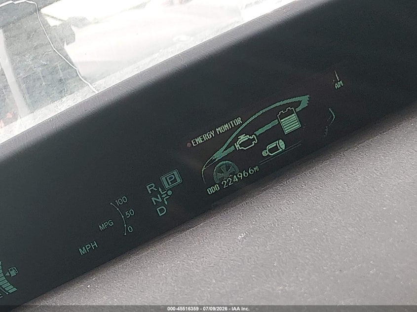 2011 Toyota Prius VIN JTDKN3DUXB1413517 IAAI salvage auction — NORMAL WEAR, Clear (Colorado), sold $750 on 2026-07-28 (photo 7)