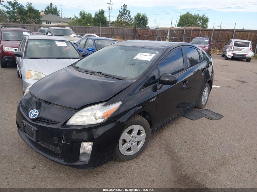 2011 Toyota Prius VIN JTDKN3DUXB1413517 IAAI salvage auction — NORMAL WEAR, Clear (Colorado), sold $750 on 2026-07-28 (photo 2)