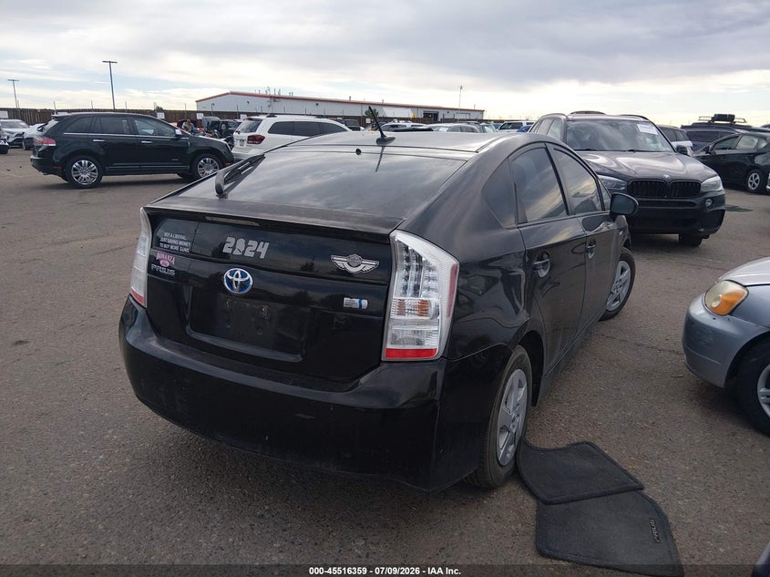 2011 Toyota Prius VIN JTDKN3DUXB1413517 IAAI salvage auction — NORMAL WEAR, Clear (Colorado), sold $750 on 2026-07-28 (photo 4)