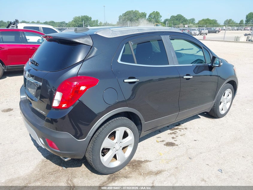 2015 Buick Encore VIN KL4CJASB4FB227231 IAAI salvage auction — NORMAL WEAR, Salvage Title, sold $900 on 2026-07-15 (photo 4)