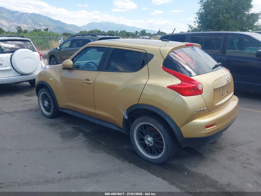 2013 Nissan Juke VIN JN8AF5MV1DT216311 IAAI salvage auction — NORMAL WEAR, Salvage (Idaho), sold $275 on 2026-07-09 (photo 3)