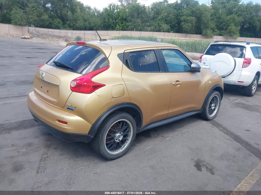 2013 Nissan Juke VIN JN8AF5MV1DT216311 IAAI salvage auction — NORMAL WEAR, Salvage (Idaho), sold $275 on 2026-07-09 (photo 4)