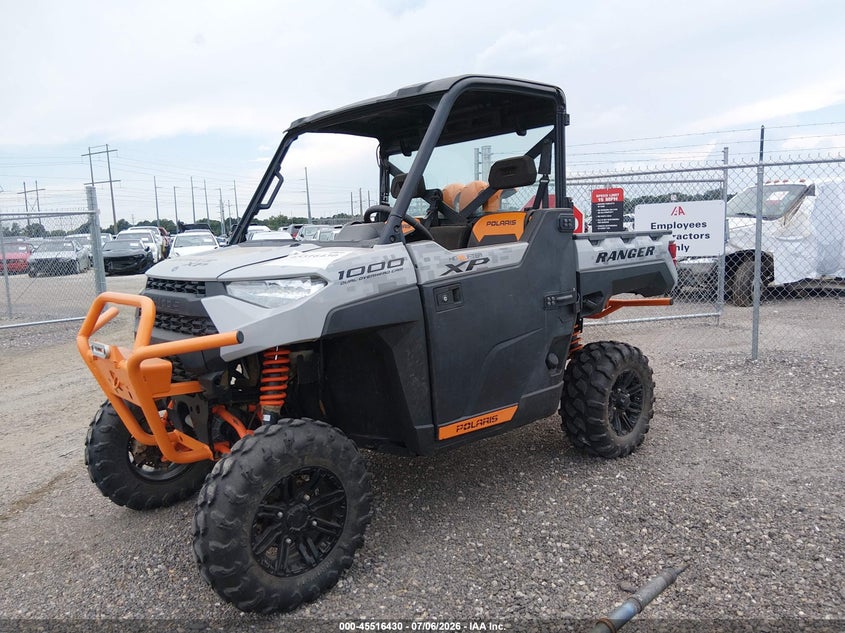 2021 Polaris Ranger VIN 4XARRM99XM8067709 IAAI salvage auction — WATER/FLOOD, Salvage Title, sold $2,050 on 2026-08-19 (photo 2)