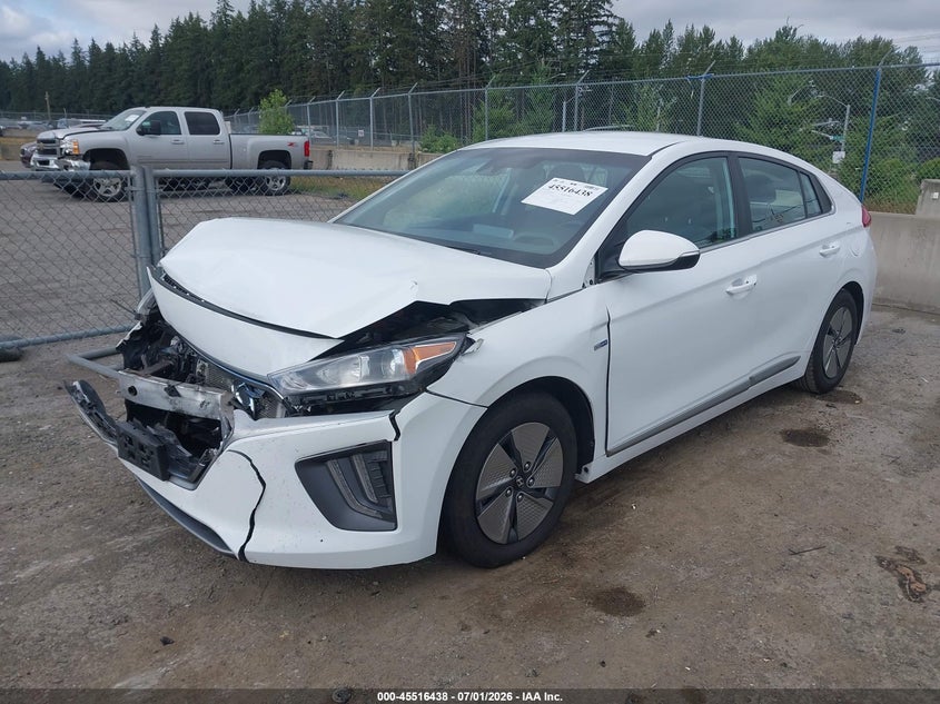 2020 Hyundai Ioniq VIN KMHC75LC4LU235831 IAAI salvage auction — FRONT END, Bill Of Sale (Washington), sold $2,150 on 2026-07-29 (photo 2)