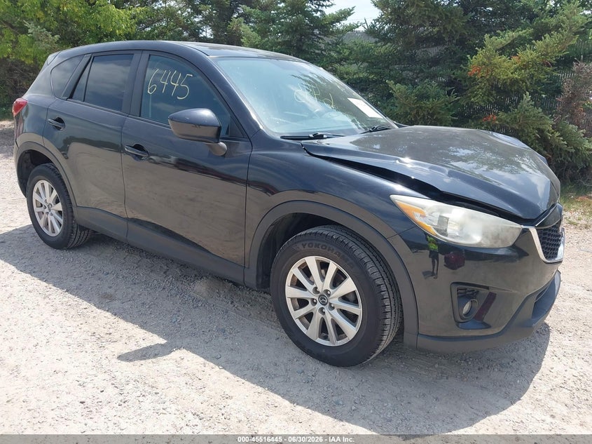 2013 Mazda Cx-5 VIN JM3KE4CE6D0116826 IAAI salvage auction — FRONT END, Salvage Title, sold $2,125 on 2026-07-29 (photo 1)