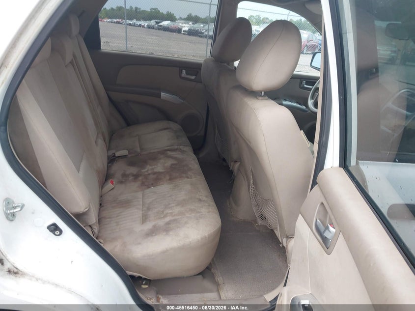 2010 Kia Sportage VIN KNDKGCA38A7734182 IAAI salvage auction — REAR END, Rebuildable (Florida), sold $500 on 2026-07-22 (photo 8)