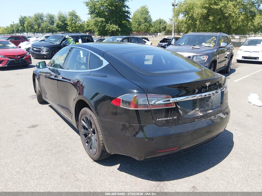 2018 Tesla Model s VIN 5YJSA1E24JF266680 IAAI salvage auction — FRONT END, Salvage Title, sold $4,150 on 2026-07-30 (photo 3)