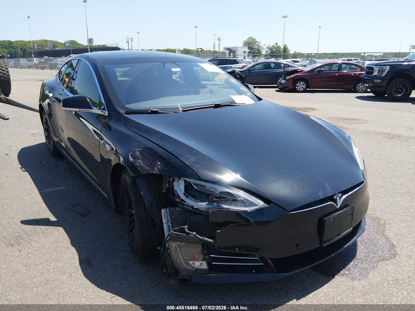 2018 Tesla Model s VIN 5YJSA1E24JF266680 IAAI salvage auction — FRONT END, Salvage Title, sold $4,150 on 2026-07-30 (photo 6)