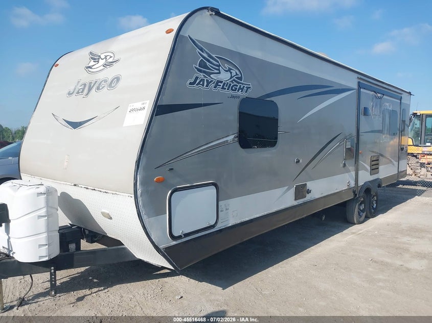 2017 Jayco Jay flight VIN 1UJBJ0BR7H1TN0233 IAAI salvage auction — SIDE, Clear (Michigan), sold $2,950 on 2026-09-10 (photo 2)