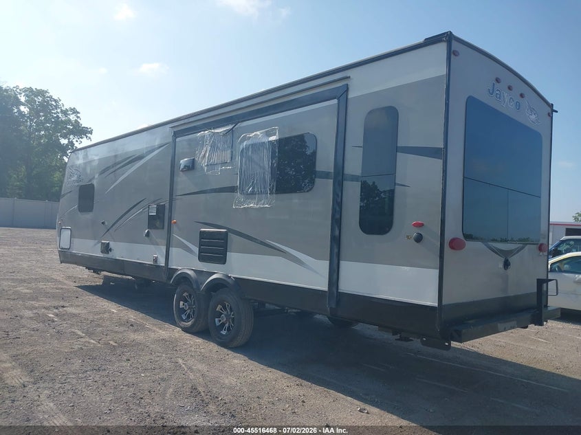 2017 Jayco Jay flight VIN 1UJBJ0BR7H1TN0233 IAAI salvage auction — SIDE, Clear (Michigan), sold $2,950 on 2026-09-10 (photo 3)
