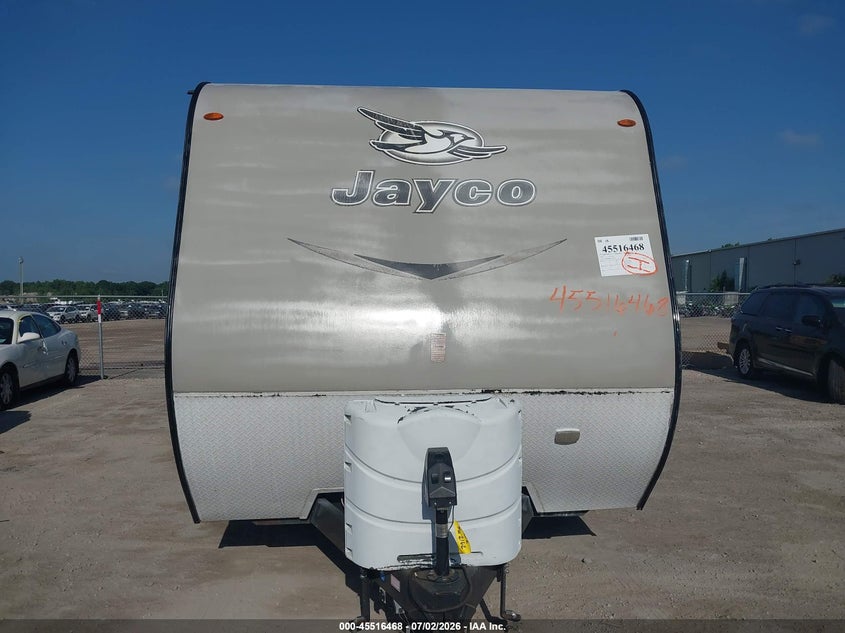 2017 Jayco Jay flight VIN 1UJBJ0BR7H1TN0233 IAAI salvage auction — SIDE, Clear (Michigan), sold $2,950 on 2026-09-10 (photo 7)