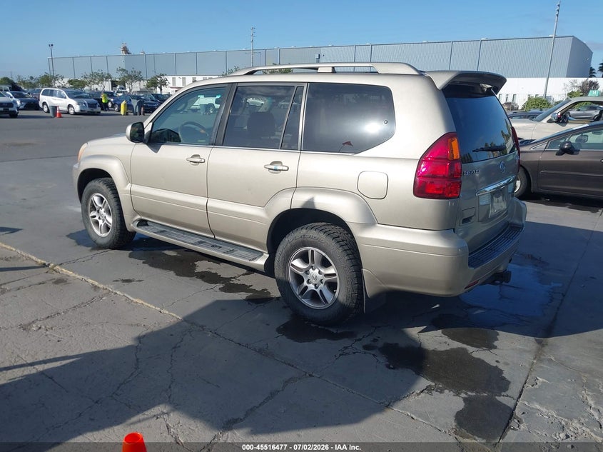 2004 Lexus Gx 470 VIN JTJBT20X740067951 IAAI salvage auction — NORMAL WEAR, Clear - Dealer Only (California), sold $4,750 on 2026-07-13 (photo 3)