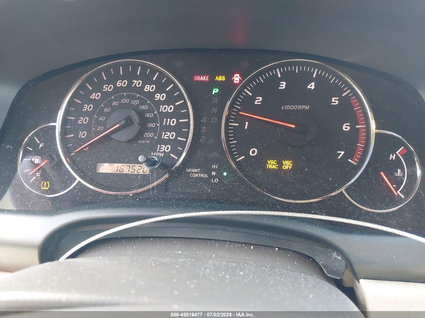 2004 Lexus Gx 470 VIN JTJBT20X740067951 IAAI salvage auction — NORMAL WEAR, Clear - Dealer Only (California), sold $4,750 on 2026-07-13 (photo 7)