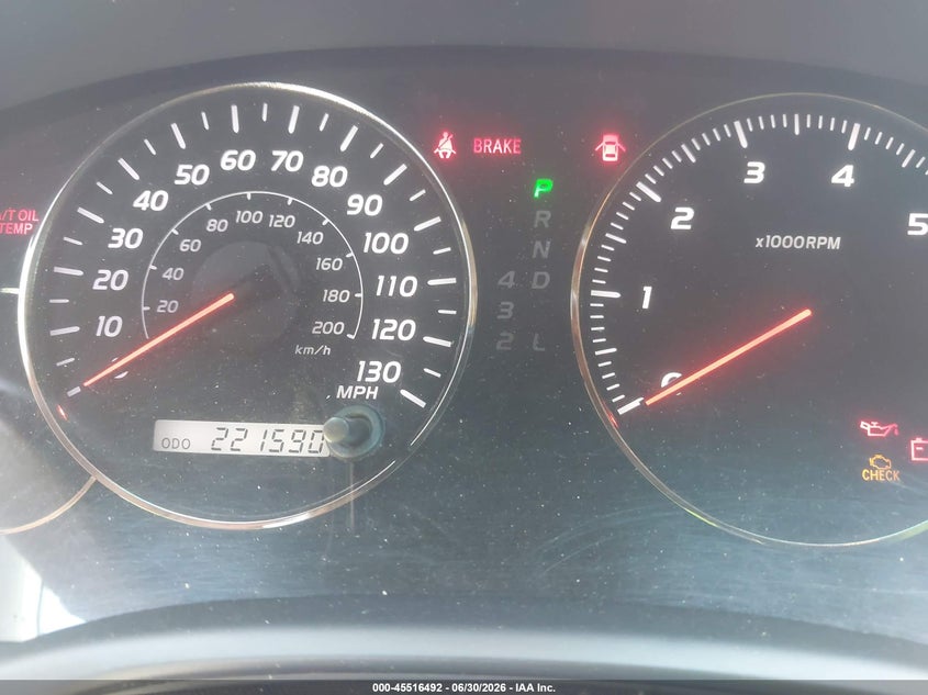 2008 Lexus Gx 470 VIN JTJBT20X880159348 IAAI salvage auction — NORMAL WEAR, Clear (Tennessee), sold $2,550 on 2026-07-22 (photo 7)