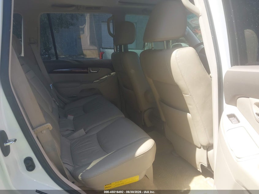 2008 Lexus Gx 470 VIN JTJBT20X880159348 IAAI salvage auction — NORMAL WEAR, Clear (Tennessee), sold $2,550 on 2026-07-22 (photo 8)