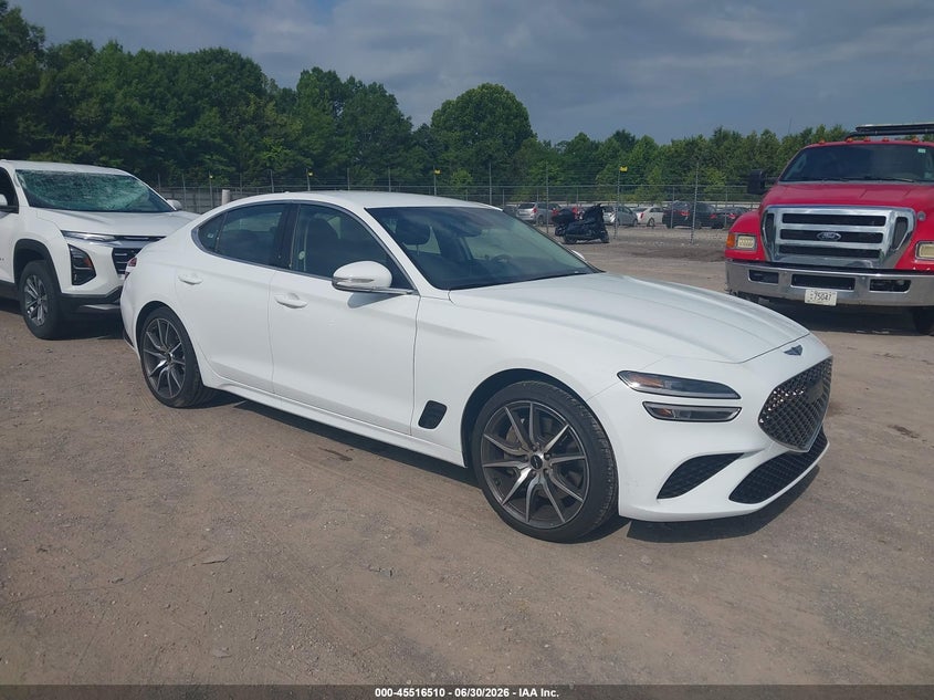 2026 Genesis G70 VIN KMTG64SC2TU166479 IAAI salvage auction — HAIL, Original (Ohio), sold $22,950 on 2026-07-15 (photo 1)