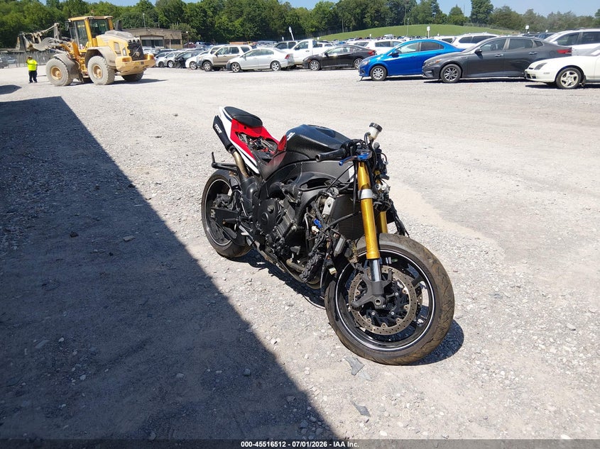 2014 Yamaha Yzf VIN JYARN23E0EA017096 IAAI salvage auction — FRONT END, Salvage Title, sold $1,725 on 2026-08-26 (photo 1)