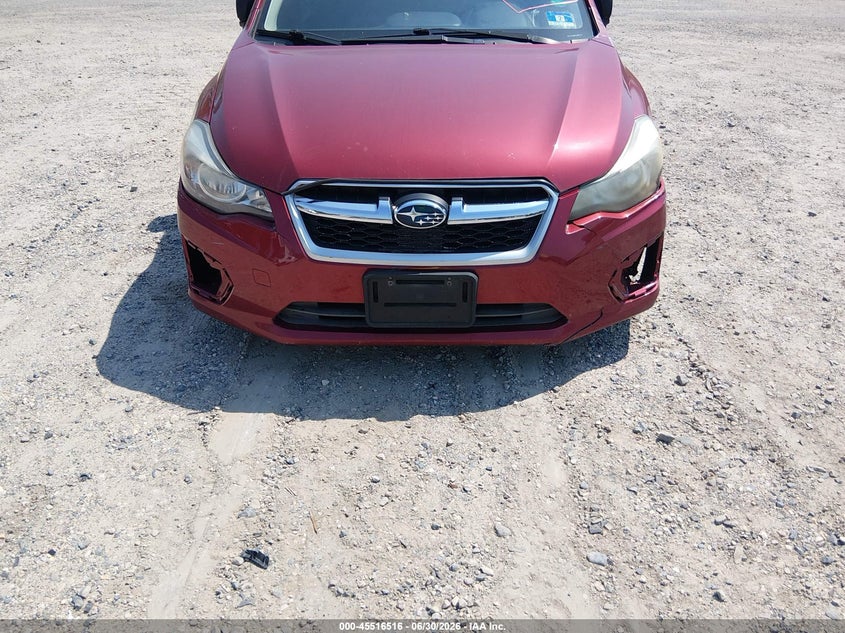 2014 Subaru Impreza VIN JF1GPAA66E8235049 IAAI salvage auction — NORMAL WEAR, Clear (New Jersey), sold $550 on 2026-07-14 (photo 6)