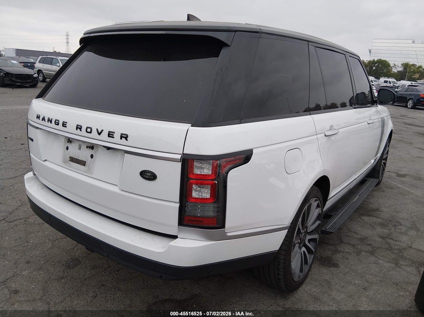 2017 Land rover RANGE ROVER VIN SALGV5FEXHA353084 IAAI salvage auction — SIDE, Salvage (California), sold $11,800 on 2026-07-23 (photo 4)