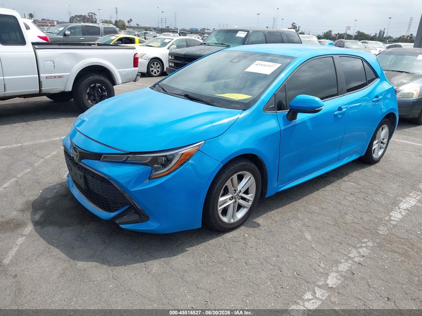 2020 Toyota Corolla VIN JTND4RBE4L3083224 IAAI salvage auction — LEFT REAR, Salvage Title - Dealer (California), sold $2,550 on 2026-07-09 (photo 2)