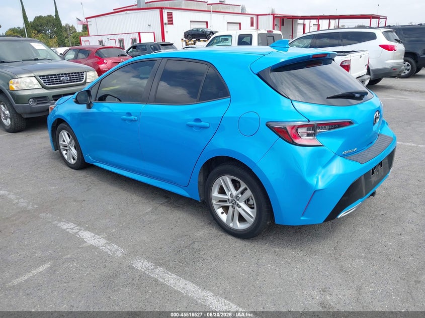 2020 Toyota Corolla VIN JTND4RBE4L3083224 IAAI salvage auction — LEFT REAR, Salvage Title - Dealer (California), sold $2,550 on 2026-07-09 (photo 3)