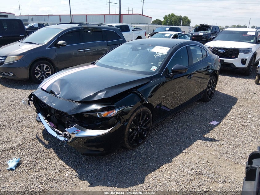2026 Mazda 3 VIN JM1BPABL6T1861697 IAAI salvage auction — FRONT END, Salvage (Louisiana), sold $3,675 on 2026-09-16 (photo 2)