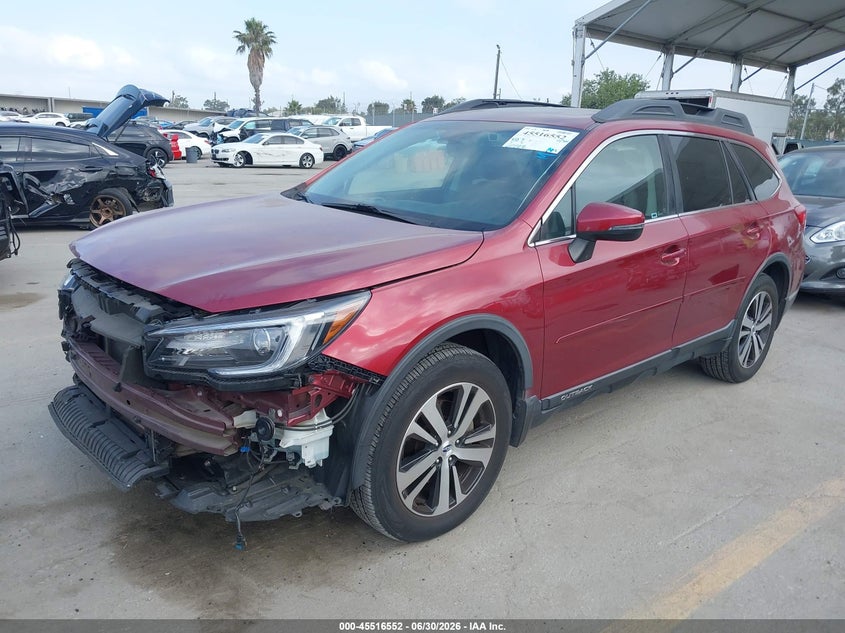 2018 Subaru Outback VIN 4S4BSENC2J3202398 IAAI salvage auction — FRONT END, Salvage (California), sold $2,650 on 2026-08-01 (photo 2)