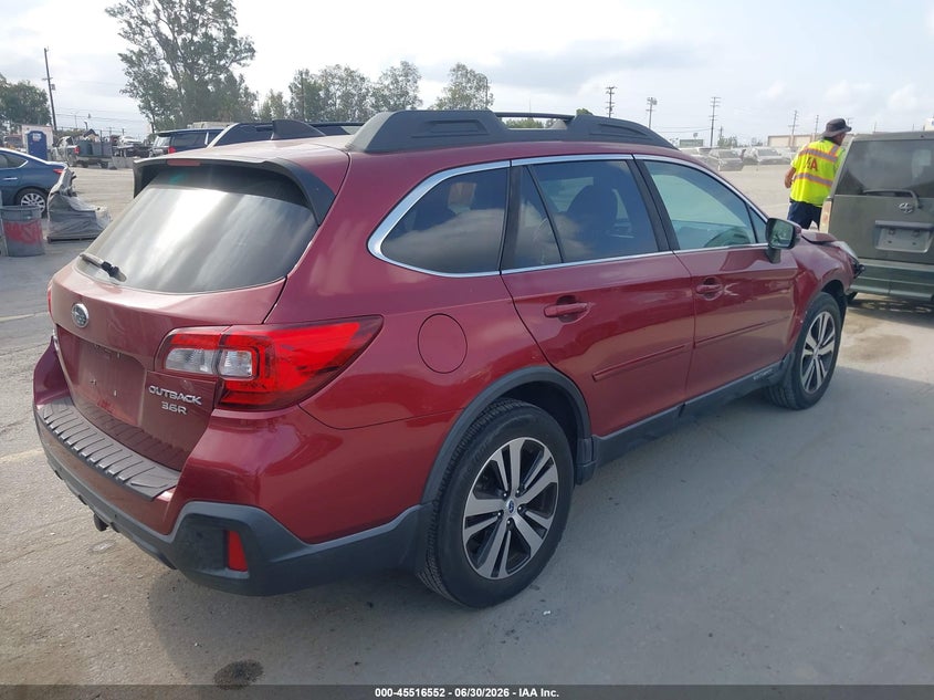 2018 Subaru Outback VIN 4S4BSENC2J3202398 IAAI salvage auction — FRONT END, Salvage (California), sold $2,650 on 2026-08-01 (photo 4)