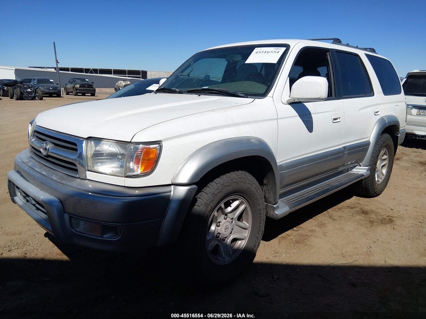 2000 Toyota 4runner VIN JT3GN87R1Y0149777 IAAI salvage auction — NORMAL WEAR, Clear-Dealer Only (Arizona), sold $1,950 on 2026-07-14 (photo 2)