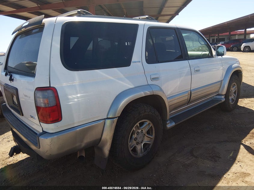 2000 Toyota 4runner VIN JT3GN87R1Y0149777 IAAI salvage auction — NORMAL WEAR, Clear-Dealer Only (Arizona), sold $1,950 on 2026-07-14 (photo 4)