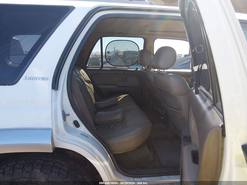 2000 Toyota 4runner VIN JT3GN87R1Y0149777 IAAI salvage auction — NORMAL WEAR, Clear-Dealer Only (Arizona), sold $1,950 on 2026-07-14 (photo 8)
