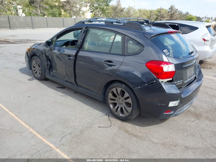 2013 Subaru Impreza VIN JF1GPAL64DH847021 IAAI salvage auction — LEFT FRONT, Salvage (California), sold $725 on 2026-07-29 (photo 3)