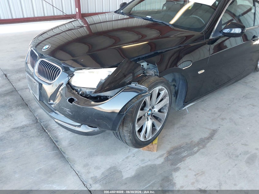 2012 BMW 3er VIN WBADW3C56CE824243 IAAI salvage auction — LEFT FRONT, Salvage (California), sold $500 on 2026-07-28 (photo 6)