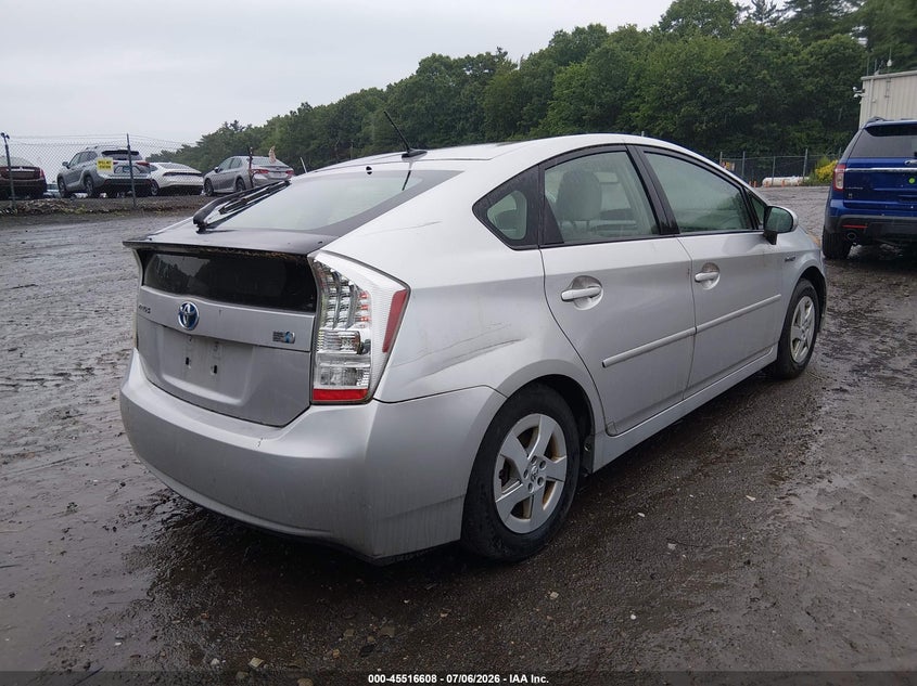2010 Toyota Prius VIN JTDKN3DU9A0060305 IAAI salvage auction — NORMAL WEAR, Clear (Massachusetts), sold $975 on 2026-07-14 (photo 4)