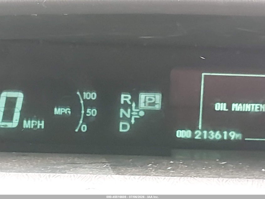 2010 Toyota Prius VIN JTDKN3DU9A0060305 IAAI salvage auction — NORMAL WEAR, Clear (Massachusetts), sold $975 on 2026-07-14 (photo 7)