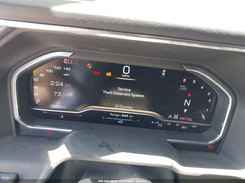 2025 Gmc SIERRA VIN 1GT4UYEY3SF294173 IAAI salvage auction — FRONT END, Salvage Title, sold $25,950 on 2026-08-19 (photo 7)