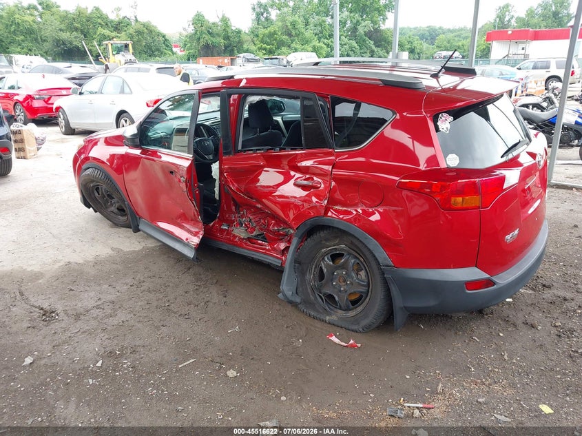 2015 Toyota Rav 4 VIN 2T3BFREV5FW393448 IAAI salvage auction — SIDE, Salvage - Greater Than 75% (Maryland), sold $2,250 on 2026-07-24 (photo 3)