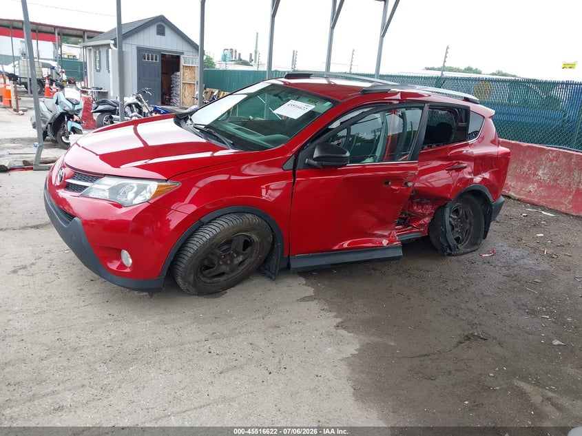 2015 Toyota Rav 4 VIN 2T3BFREV5FW393448 IAAI salvage auction — SIDE, Salvage - Greater Than 75% (Maryland), sold $2,250 on 2026-07-24 (photo 6)