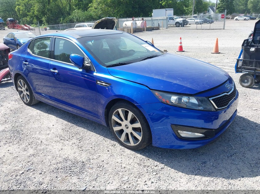 2012 Kia Optima VIN 5XXGR4A60CG072107 IAAI salvage auction — NORMAL WEAR, Salvage Title, sold $200 on 2026-07-21 (photo 1)